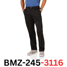 Amazon Essentials Men's Classic-Fit Stretch Golf Pant Black, 29W x 29L