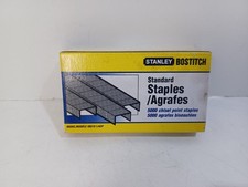 Vtg Stanley Bostitch SBS191/4CP 1/4 inch Leg Standard Staples 5000-Pk