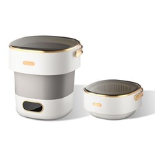 Faltbare Mini-Waschmaschine Reise Camping Waschmaschine Waschautomat 2.5 kg