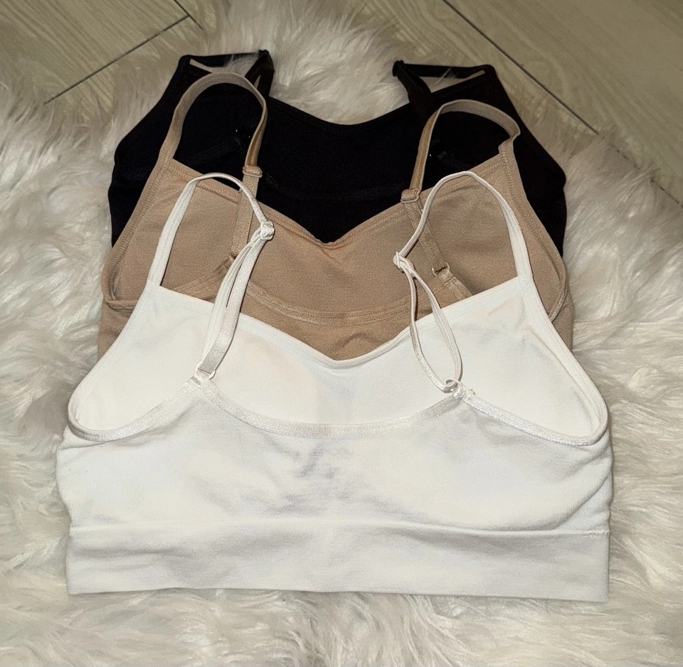 3 Sujetadores Bralettes Jockey Generation Forrados Sin Alambres Para Mujer S Pequeños Foto 4 de 4