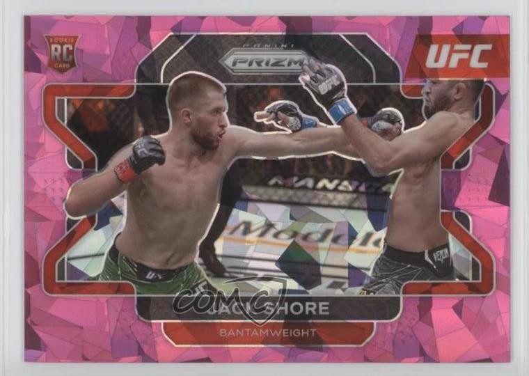 2022 Panini Prizm UFC Pink Ice Prizm Jack Shore #33 1dg3