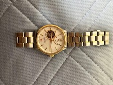 Reloj Orient Star F6R4UAAo Reloj Esfera Blanca Acentos Dorados Auténtico