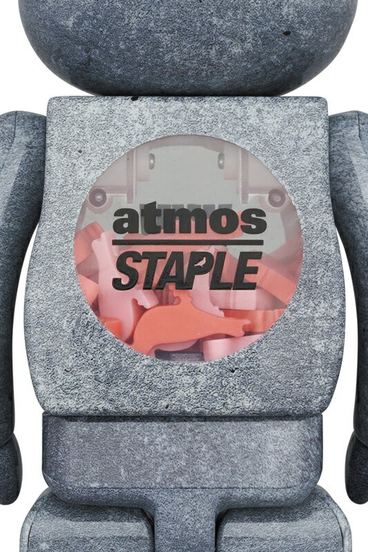BE@RBRICK atmos × STAPLE TYPE-5 100% & 400% Set New Medicom