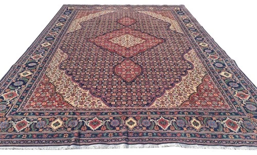 Amazing Hand Knotted Vintage Traditional Bijour Wool Area Rug 11 x 8 Ft