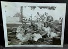 WW2 Egypt -RAF picnic with Egyptian Girls at the Delta 1943  view Photo 9 by 6cm