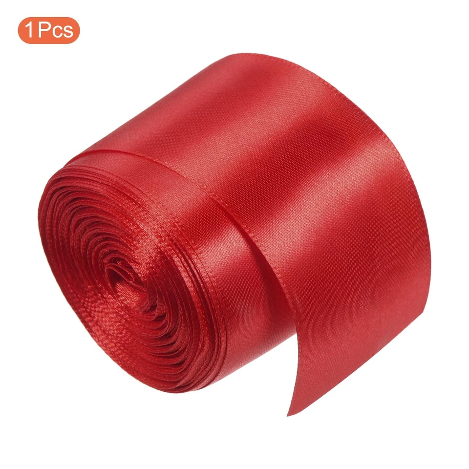 5cmx20m Finish Line Satin Ribbon Poly Tape Athletics Sprint Run Race Belt, Red - Image 3 of 4