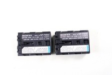 Sony Genuine OEM NP-FM50 Battery - Lot of 2x
