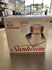 NEE Sunbeam Oskar 14181 Food Processor CIB Clean OPEN BOX NOS READ RARE