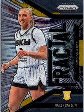 2025 Panini Prizm WNBA #15 Hailey Van Lith Fractal