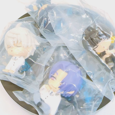 Set of 4 BLUE LOCK Capsule Toy Katazun Mini Figure Takara Tomy