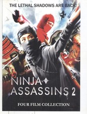 No Disc No Case ORIGINAL COVER ART Ninja Assassins 2 2010 DVD Cover 