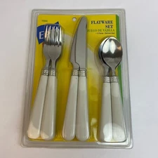 EKCO 12 Piece Flatware Set - Stainless Steel And Dishwasher Safe - BRAND NEW