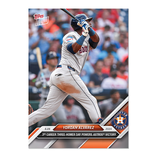 2024 Topps Now 605 Yordan Alvarez