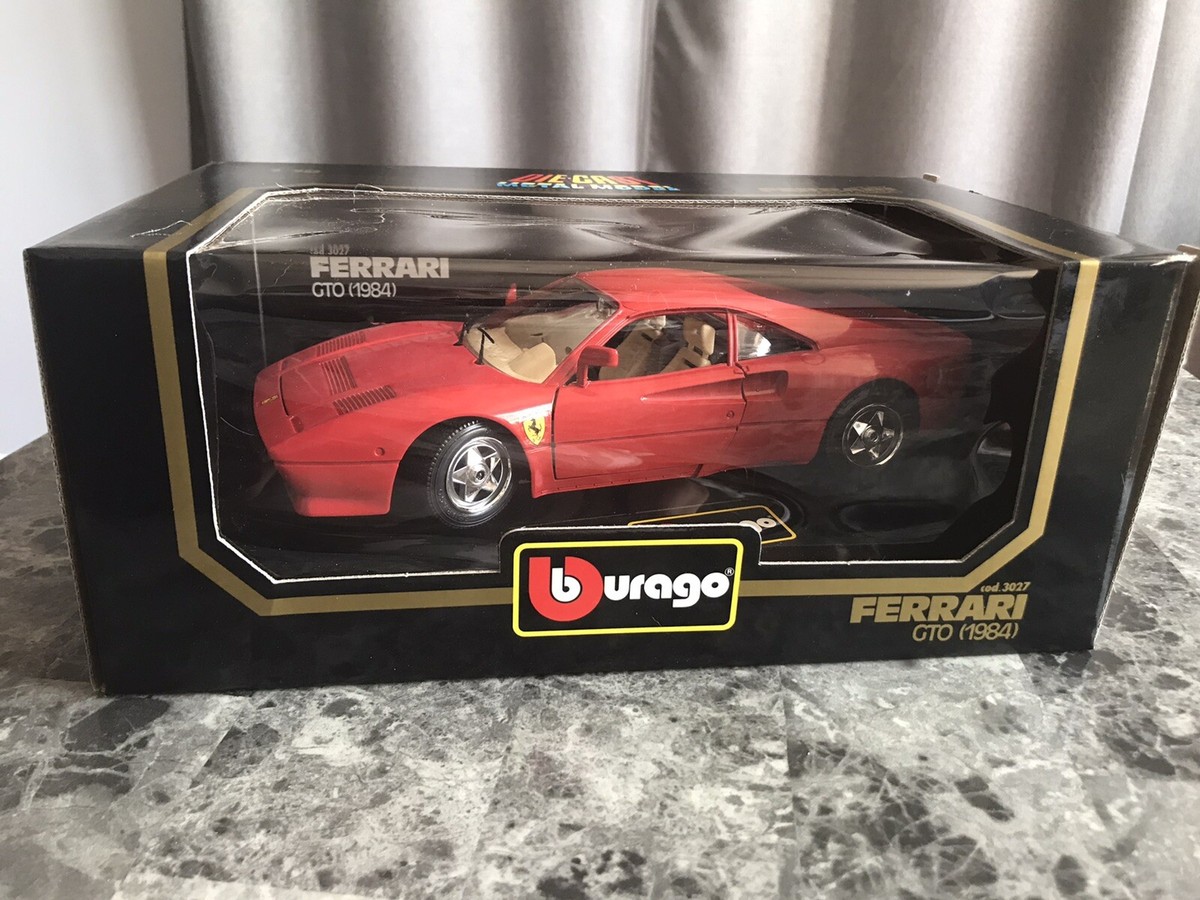 Burago 1:18 1984 Ferrari GTO. Made In Italy | eBay
