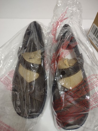 Clarks Bendables ~ Sixty Coast Leather Loafers Brown Sz 6.5 ~ Brown - New In Box - Picture 7 of 18