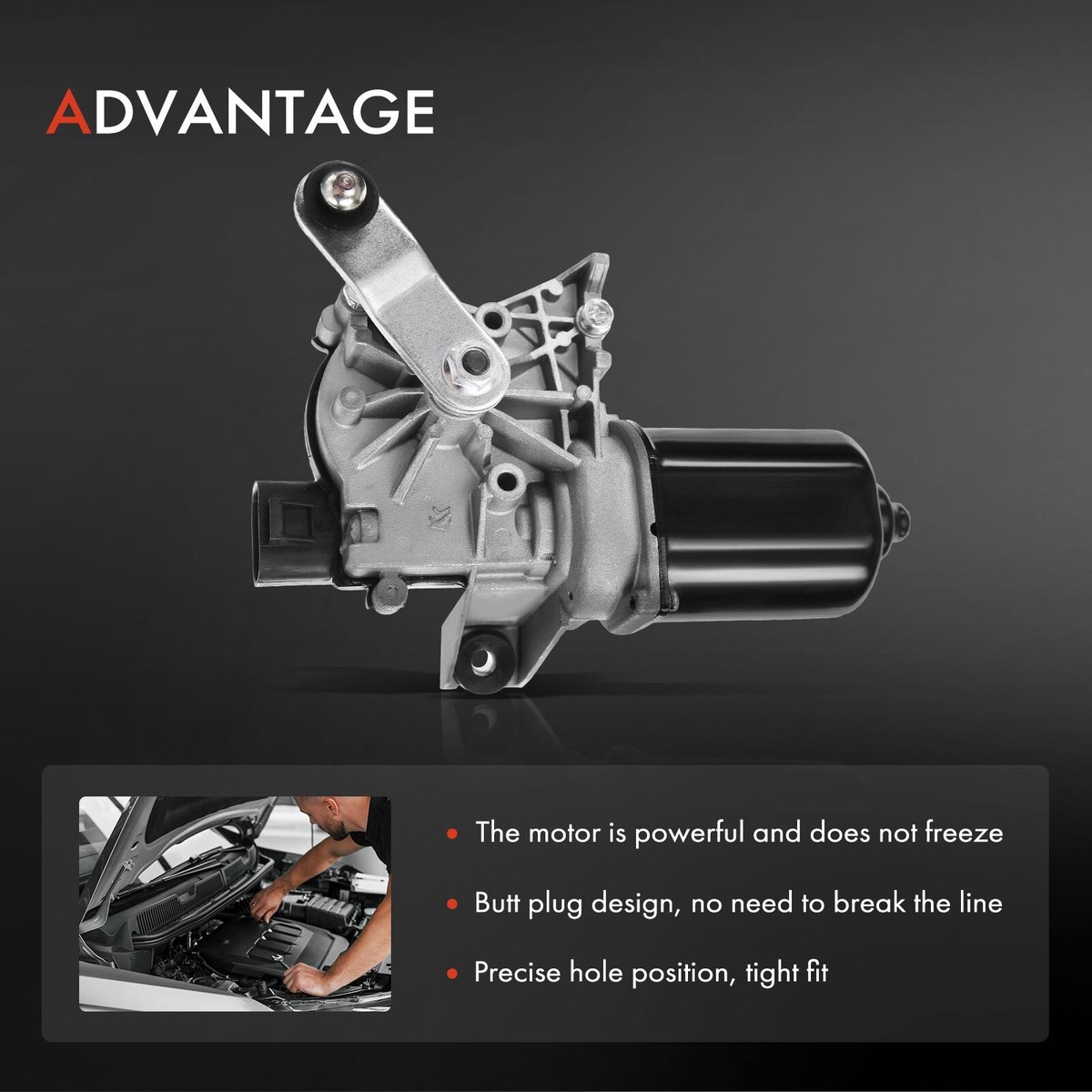 Can Windshield Wiper Motor Freeze