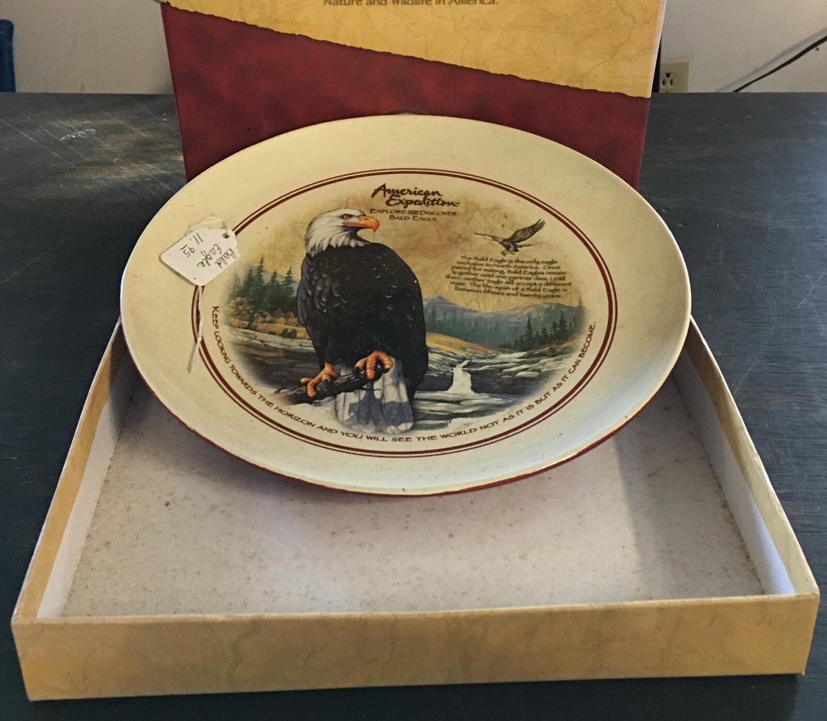 American Expedition Bald Eagle Dinner Plate 10.75'' Vintage | eBay