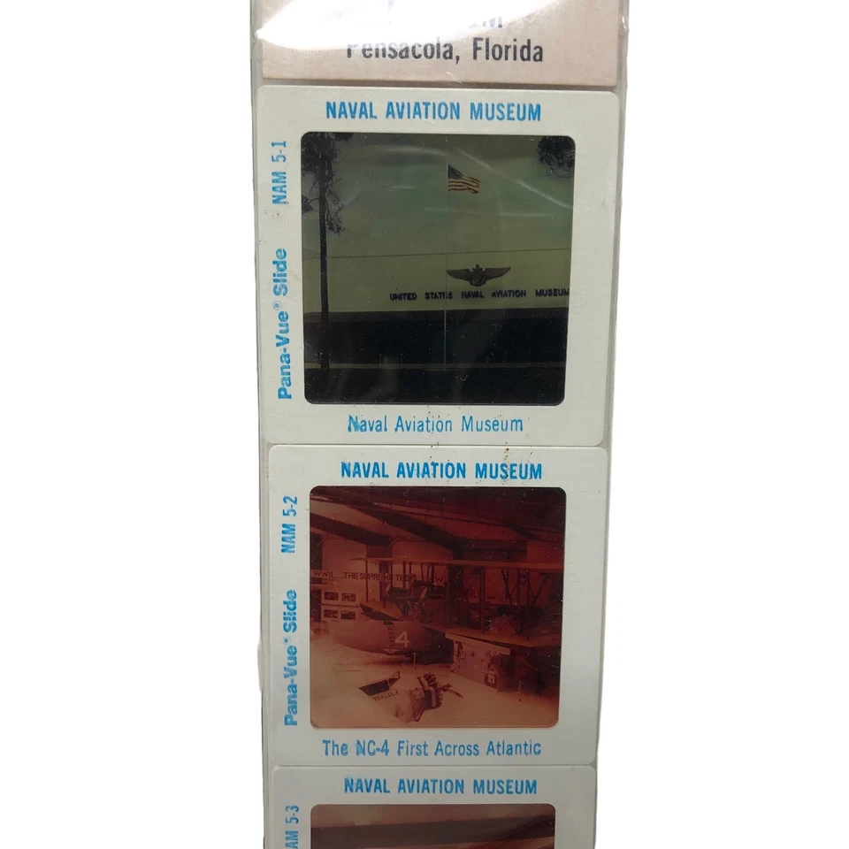 Aviones de colección nuevo en paquete Pana-Vue Museo de Aviación Naval Pensacola Florida 5 extensiones Foto 3 de 4