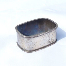 Serviettenring aus 800 Silber Bruckmann