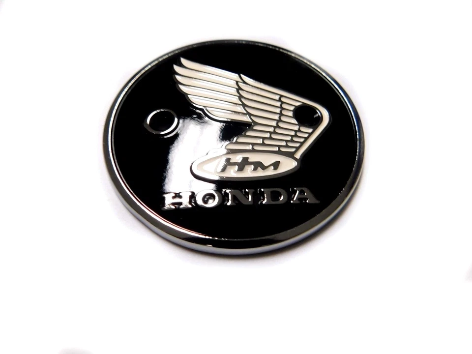Emblemas de insignia de tanque de combustible genuino Honda C200 CA95 CA200 CB92 CB160 CL90 S90 OEM   Foto 2 de 4