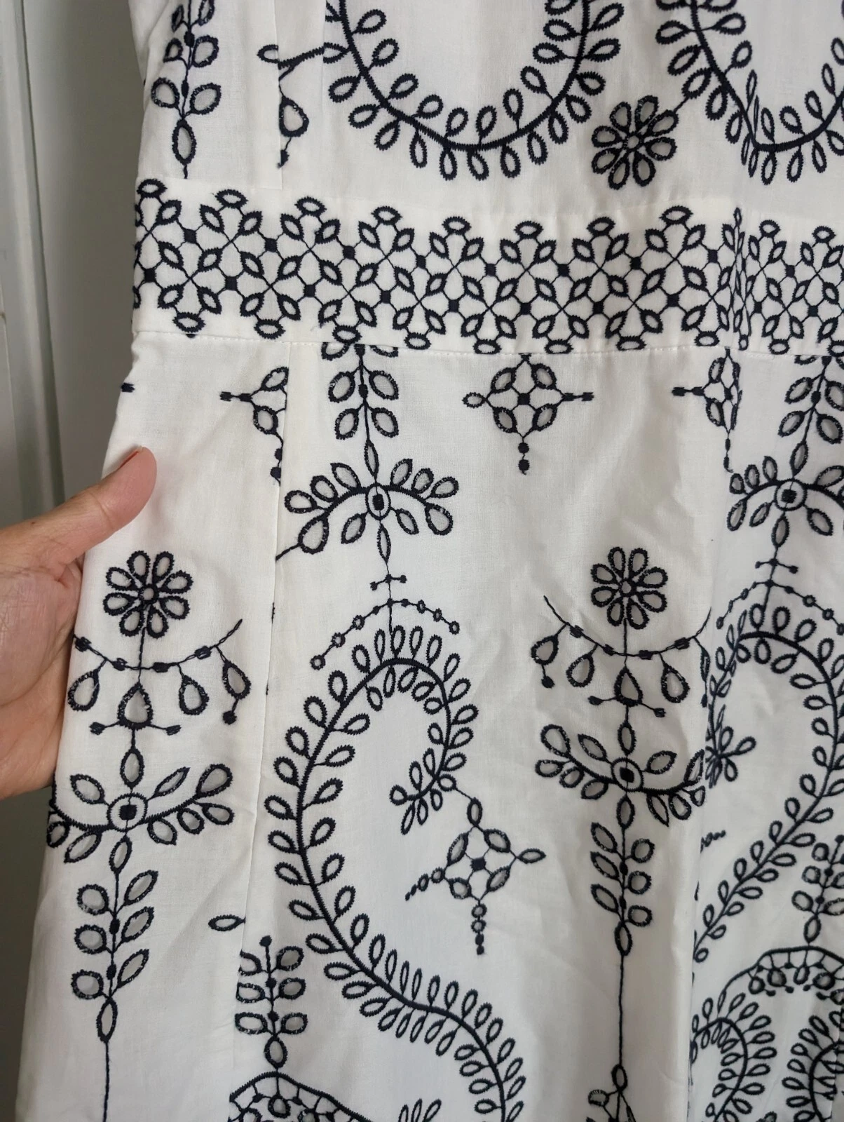 Abito Mariana Autentico Tory Burch nuovo con etichette taglia 4 ~ 100% cotone $698