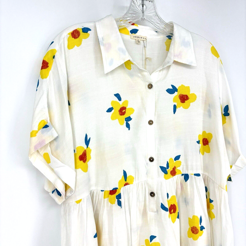 Neu mit Etikett Jodfil Baby Puppe Blumen Tunika bunt Frühling Herbst Sommersprossen Mohn Größe Large - Bild 6 von 7
