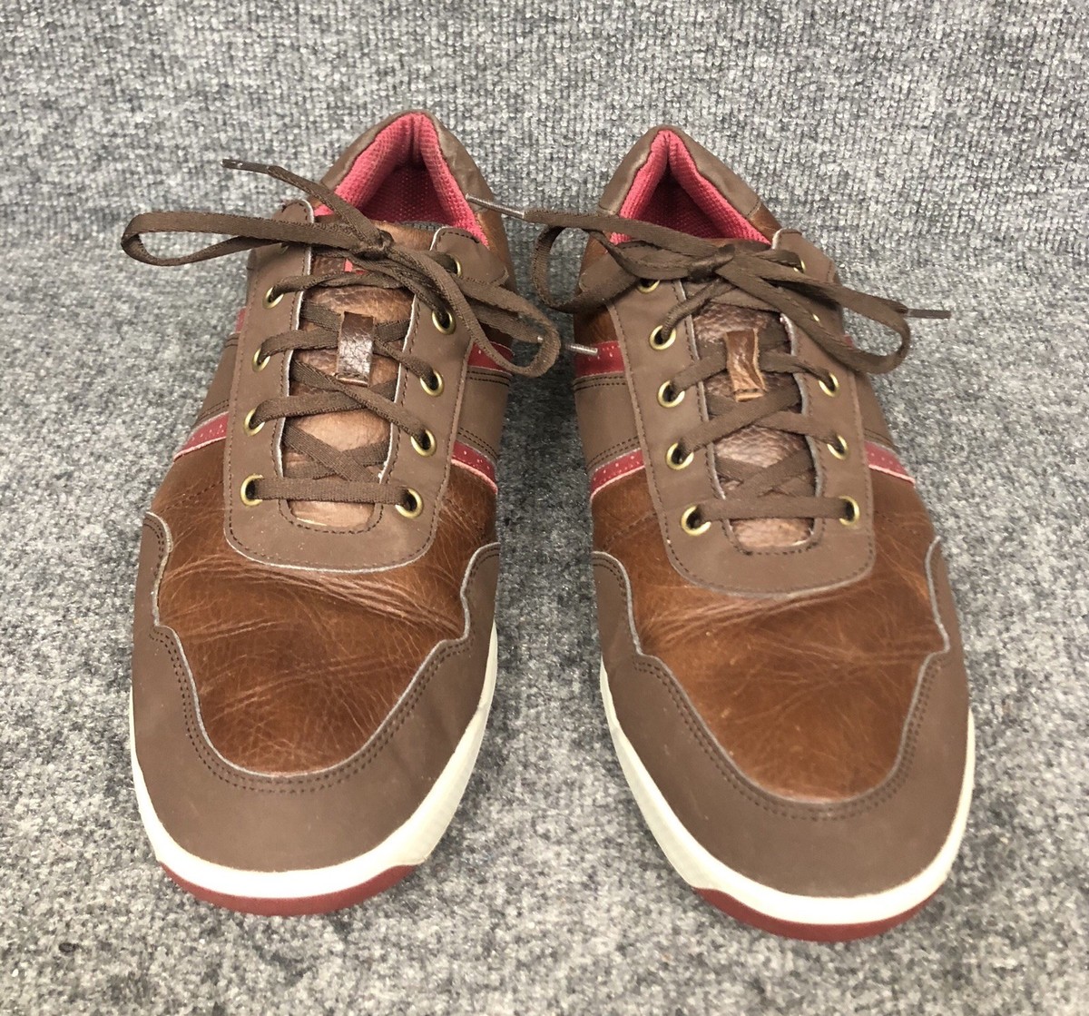 NWOB FootJoy Contour Spikeless Golf Shoe Men 11.5 Brown Leather Waterproof 54371 FJ_54057_04-z.jpg main image 3