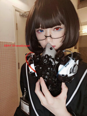 Steampunk Gas Mask Cosplay Cyberpunk Gothic Halloween Costume Party Accessory