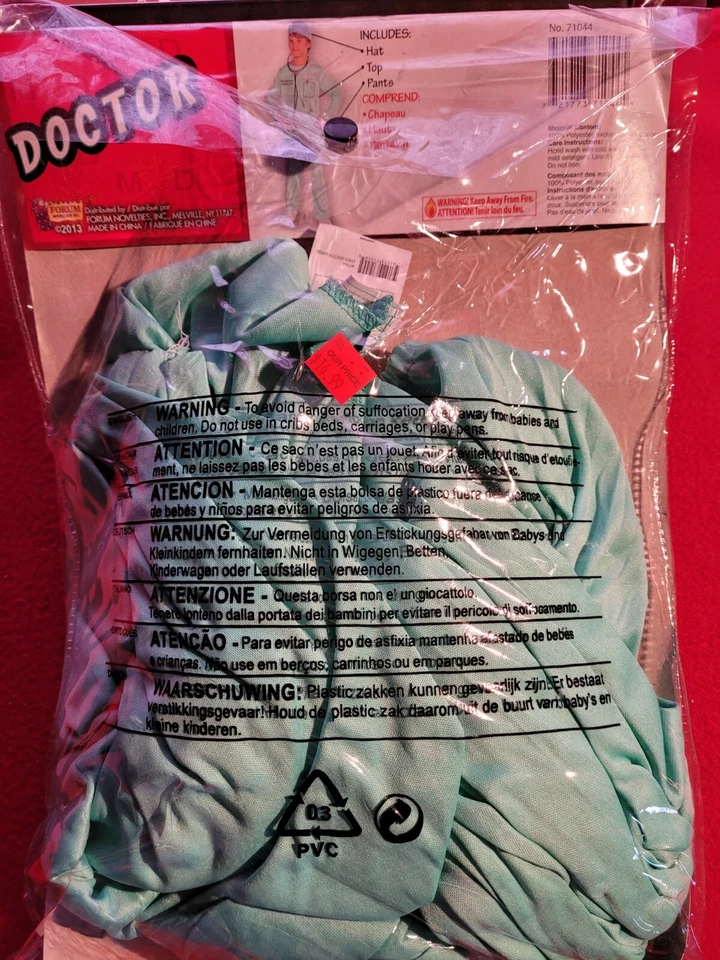 Disfraz de Doctor Halloween para niño talla 12-14 Foto 4 de 4