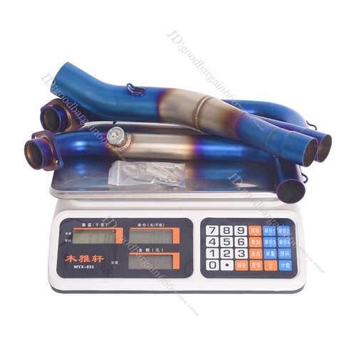 For CFMOTO 450SR-S 2023-2025 Slip On Exhaust System Blue Header Link Pipe 51mm - Bild 3 von 8