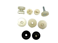 1978 - 1982 Corvette door glass window rollers mounting lift track