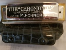 2 Pc.Hohner Harmonicas.chromonica 260  Marine Band A440 Key Of C Germany