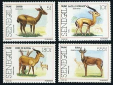 Senegal 924-927, MNH. Michel 1127-1130. Antelopes 1991.