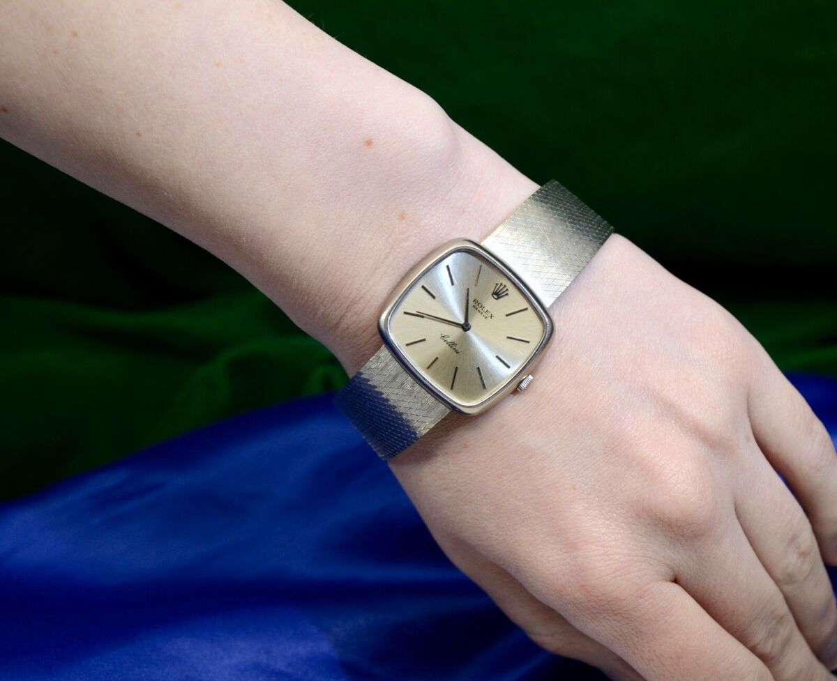 Rolex Geneve Cellini watch Ref.3845 in 18K White Gold 76.2 Rolex Geneve Cellini watch Ref.3845 in 18K White Gold 76.2