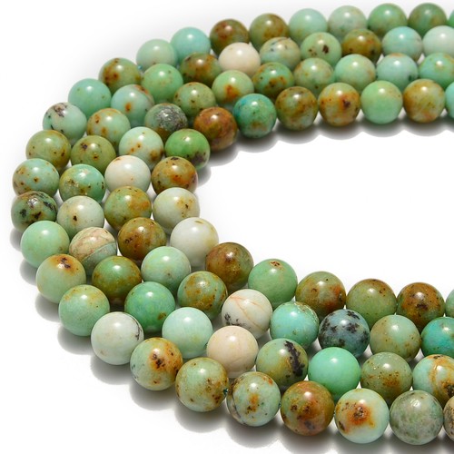High Grade Lime Chrysoprase Smooth Round Beads 6mm 8mm 10mm 12mm 15.5" Strand - Picture 2 of 2