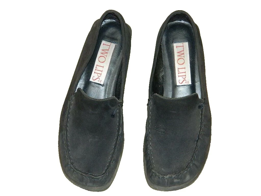 Planos planos informales para mujer de dos labios