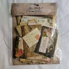 Tim Holtz Idea-ology Remnants Layers Pack Scrapbooking Supplies