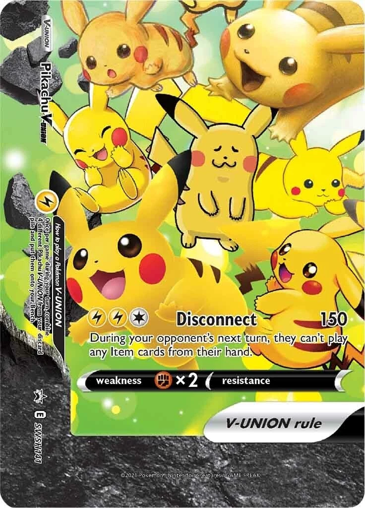 Pikachu V-Union 027/028 (Bottom Left) S8a: 25th Anniversary