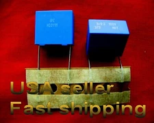 4pc - 2.2uf 100V 5% radial poly film box capacitors