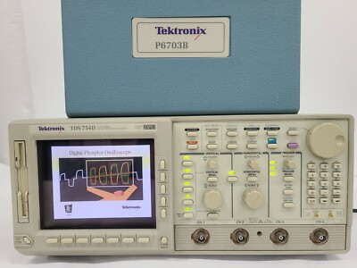 Tektronix TDS754D Digital Oscilloscope 500MHz 2GS/s 4Ch, Opt Tektronix TDS754D Digital Oscilloscope 500MHz 2GS/s 4Ch, Opt