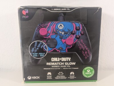 PDP - REMATCH GLOW Advanced Wired Controller for Xbox Series X|S, Xbox One, Used