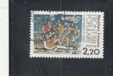 L5047 FRANCE Timbre Y&T N° 2394 de 1986 " cinquantenaire front Nation " Oblitéré
