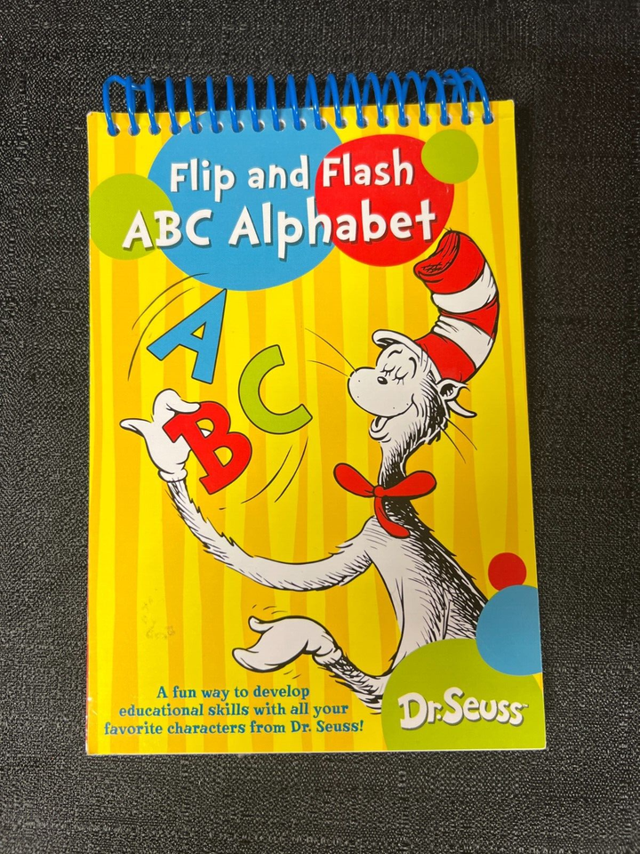 Dr.Seuss ABC VHS Tape and HB Book(1991) + Flip & Flash ABC & 123 eBay