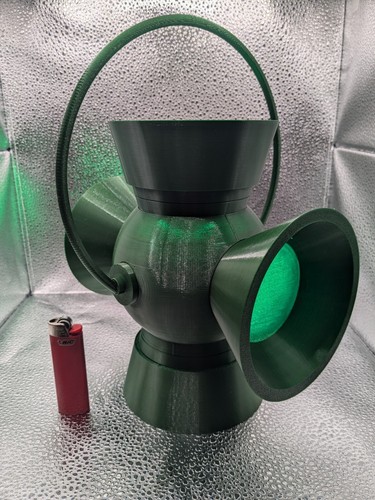 Power Battery Inspired By Green Lantern Prop Replica 3D Print Remote/Ring Incl - Picture 13 of 15