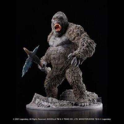 KONG FROM GODZILLA VS. KONG (2021) フィギュア Amazon.com: TAMASHII NATIONS - Godzilla vs Kong 2021 - Kong