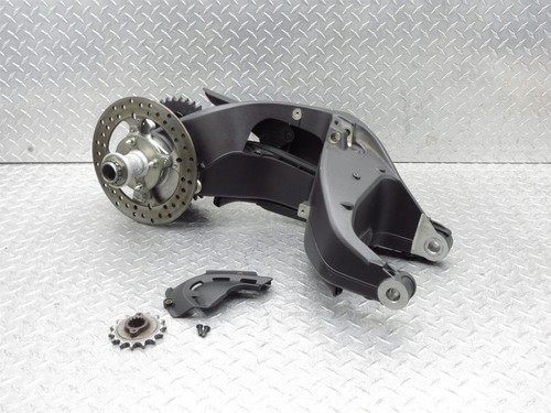 2011 11-13 Ducati Monster 796 Rear Swingarm Arm Brake Rotor Sprocket Axle Lot