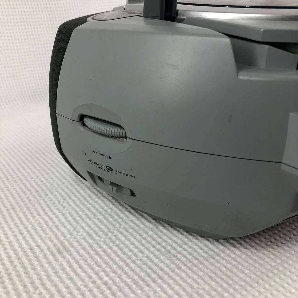 Grabadora de casete estéreo AM/FM portátil GPX reproductor de discos compactos con mango-ENVÍO 24H Foto 4 de 4