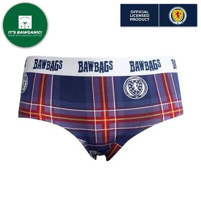 Bawbags Women's Scotland National Team - Tartan Cotton Underwear
