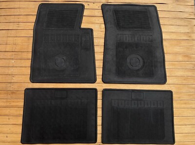 for Oldsmobile Toronado- Hurst/olds floor mats rubber black set of4 | eBay
