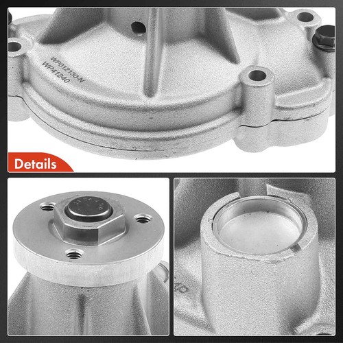 Engine Water Pump with Gasket for Jaguar XJ8 XJR 98-09 Ford Land Rover Lincoln - Picture 7 of 8